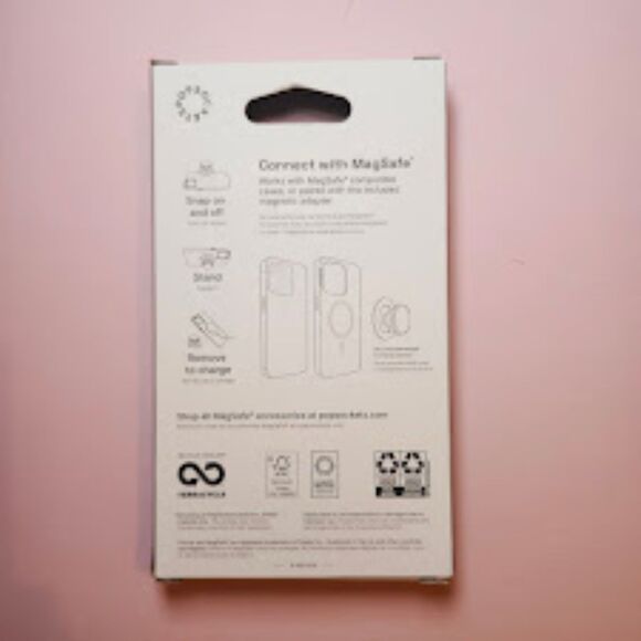 PopSocket with Magsafe - Translucent Whisper Moth - Picture 2 of 3